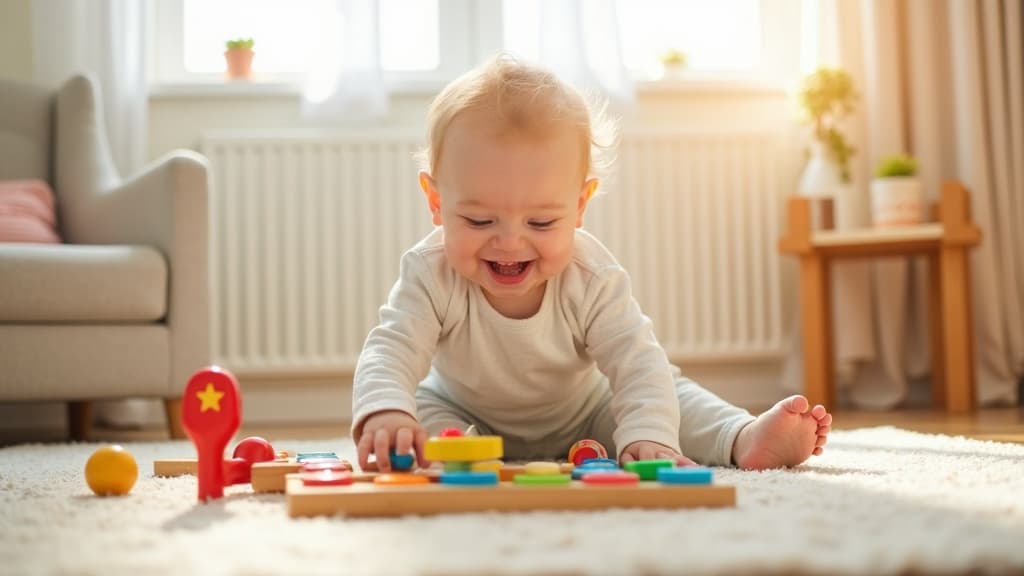 Activiteiten baby 1 jaar thuis - spelletjes en ideeën