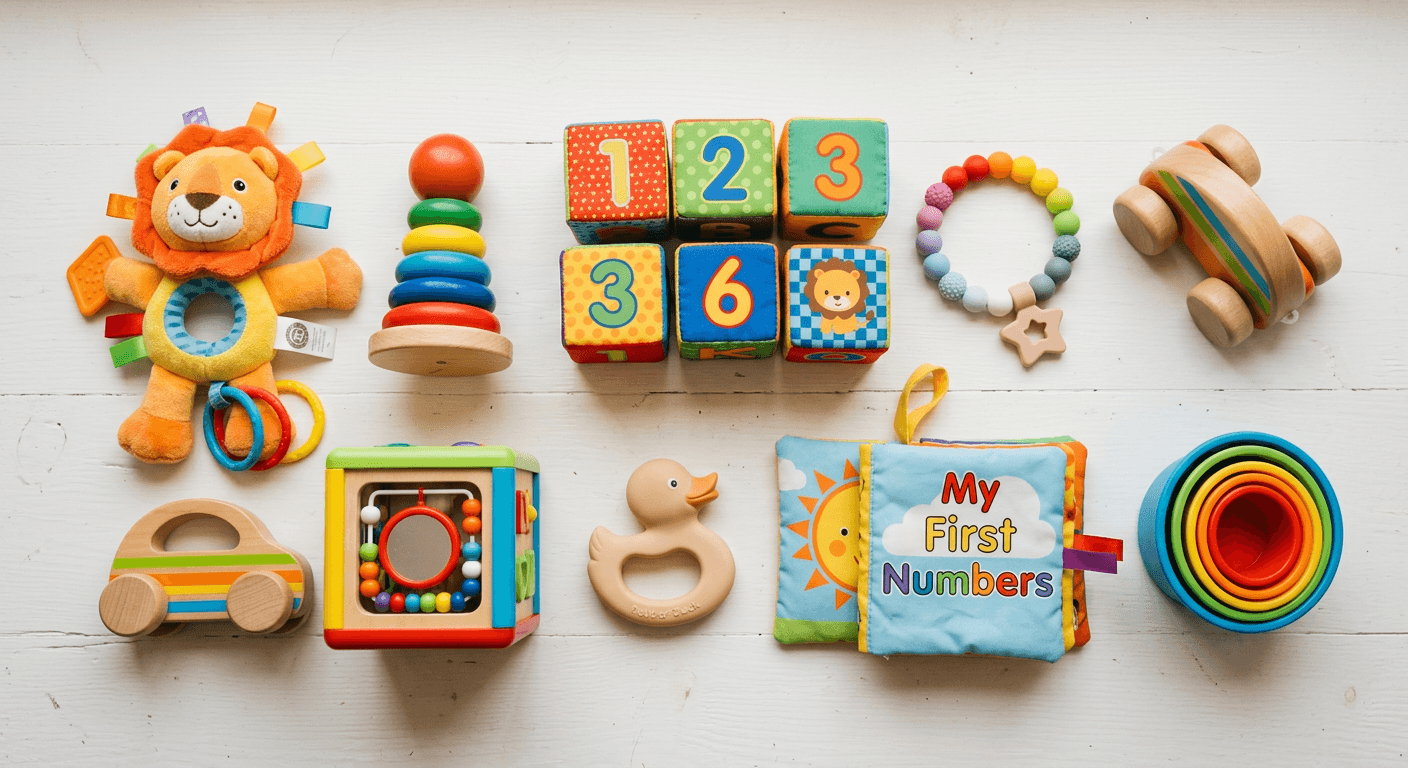 Beste motorisch speelgoed voor baby 3-6 maanden - top picks