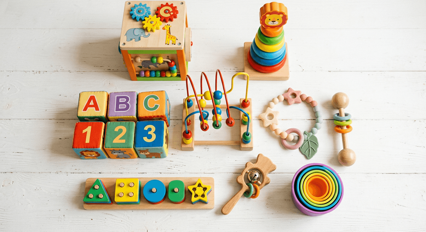 Beste motorisch speelgoed voor baby 9-12 maanden - top picks