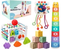 Montessori 4-in-1 Speelgoedset