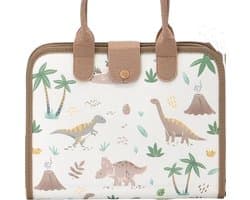 Baby Sonrisa Busy Board - Montessori Speelbord - Dino Activiteitenboek - Educatief Speelgoed - Schermvrij Spelen - Sensorisch Speelgoed - Reis Speelboek - Cadeau Peuter 1 2 3 4 Jaar