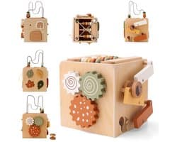 5-in-1 Montessori Activiteitenkubus