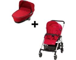 Maxi Cosi Streety Plus Set kinderwagen - buggy Intens Red