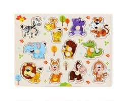 Dieren Houten Puzzels Set