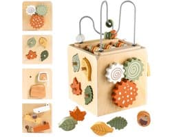 Montessori Activiteitenkubus Hout