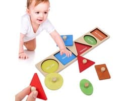 Montessori Houten Vormenpuzzel