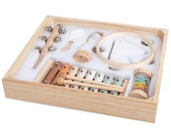 Montessori Muziekinstrumenten Set 8-delig