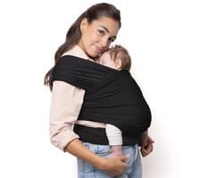 Baby Wrap Draagdoek Zwart