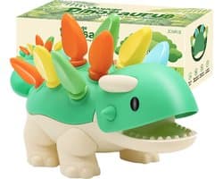 Joyage Dinosaurus Fijne Motoriek kleuters - Sensorisch speelgoed baby 6 maanden 0 jaar - Baby Speelgoed 1 jaar meisjes cadeau - Montessori speelgoed Meisjes speelgoed 2 jaar jongens speelgoed - Kinderspeelgoed Peuter speelgoed 3 jaar Kleuter