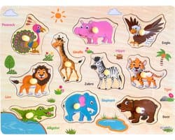 Legpuzzel Dieren Houten Puzzel