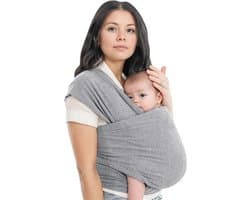 Kraftverdia Baby Draagdoek Grijs