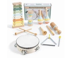 Montessori Muziekinstrumenten Set 8-delig