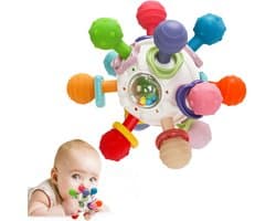 Baby Montessori Sensorisch Speelgoed voor 0-6 6-12 Maanden, Baby Bijtring Speelgoed voor Baby's 0 3 6 9 12 18 Maanden, Pasgeboren Baby Leerontwikkelingsspeelgoed Cadeaus voor 1-2 Jaar Oude Jongens Meisjes