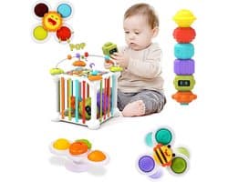 DailySupplies® Baby Speelgoed 0 Jaar - Kinderspeelgoed 6 Maanden - Multicolor