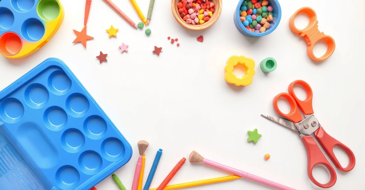 Creatieve activiteiten 3 jaar - knutselen en verven