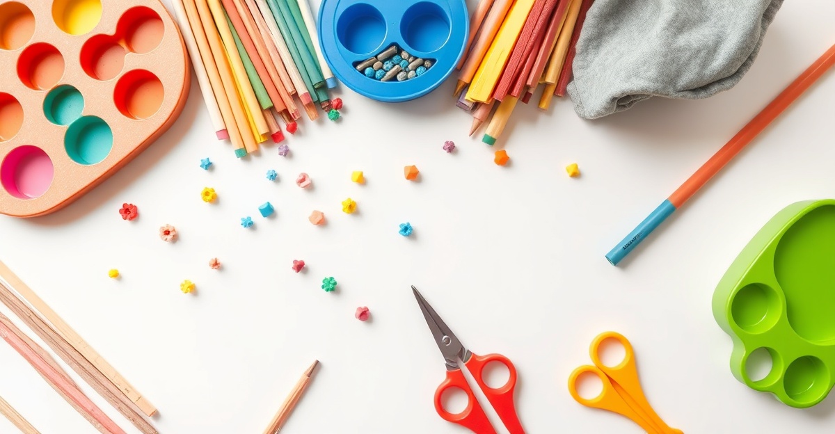 Creatieve activiteiten 9-12 maanden - knutselen en verven